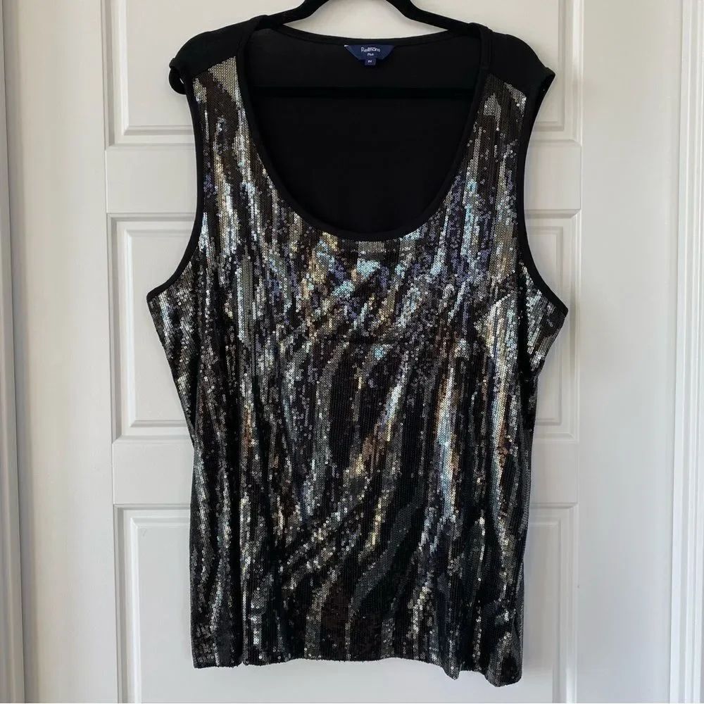 REITMAN’S | Sequin tank top